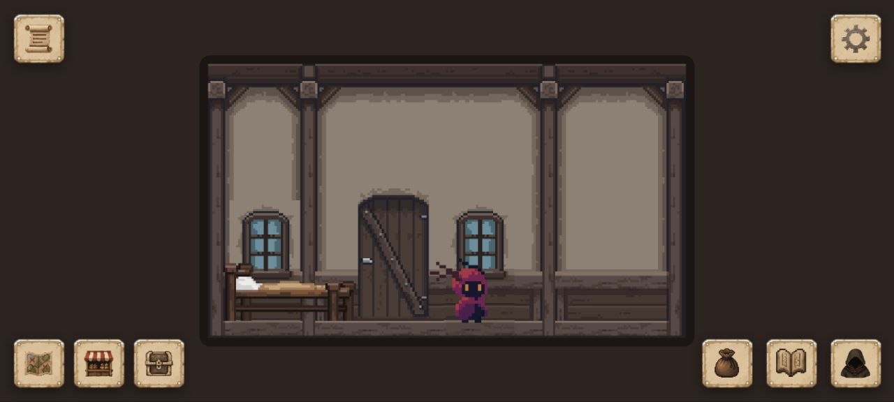 The hero's empty home