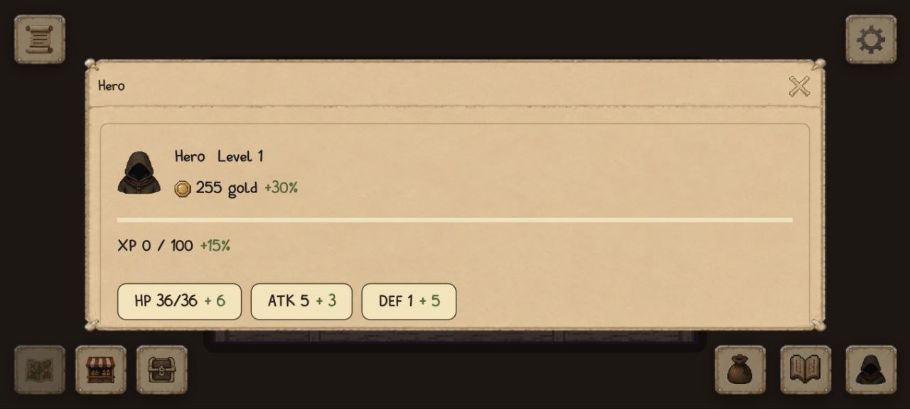Hero stats